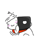 カメラをもったネコ。(個別スタンプ:4)