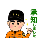ぱんだのぴ〜ちゃん♪ガンバレ消防士さん♪（個別スタンプ：3）