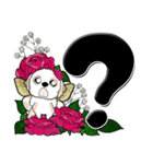 シーズー犬59『薔薇の妖精かな？』（個別スタンプ：30）