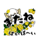 シーズー犬59『薔薇の妖精かな？』（個別スタンプ：36）