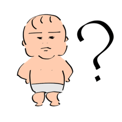 シュールかわいい赤ちゃん Lineスタンプ とーか