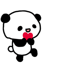動くよ パンダのスタンプ 気持ち伝わる編 Lineスタンプ Panda Chocolate