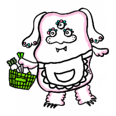 ぬりかべママのスタンプ Lineスタンプ Zhang Li