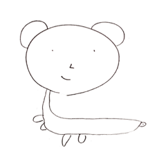 キリンとハチクマとツヨシシと Lineスタンプ やどん