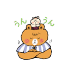 毎日使える、ほっこりクマさん。（個別スタンプ：4）