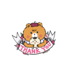 毎日使える、ほっこりクマさん。（個別スタンプ：5）