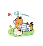 毎日使える、ほっこりクマさん。（個別スタンプ：16）