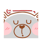 居眠りくまさん4(挨拶♥気遣い)（個別スタンプ：34）