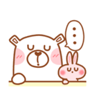 居眠りくまさん4(挨拶♥気遣い)（個別スタンプ：35）