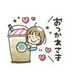 女の子★ラブラブ（個別スタンプ：6）