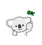 動く☆コアラさん2（個別スタンプ：10）