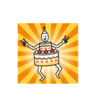 動くケーキ人（個別スタンプ：20）