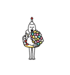 動くケーキ人（個別スタンプ：21）