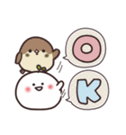 まるいやつらとトリさん☆気持ち伝わる（個別スタンプ：24）