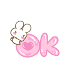 みみうさぎ【気持ちつたえたい】（個別スタンプ：2）