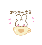 みみうさぎ【気持ちつたえたい】（個別スタンプ：6）