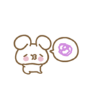 みみうさぎ【気持ちつたえたい】（個別スタンプ：10）