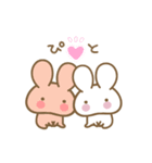 みみうさぎ【気持ちつたえたい】（個別スタンプ：21）