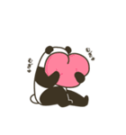 動く！やる気のないパンダ10（個別スタンプ：10）