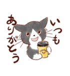 想いを伝える猫たちのスタンプ（個別スタンプ：5）