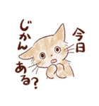 想いを伝える猫たちのスタンプ（個別スタンプ：18）
