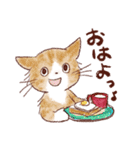 想いを伝える猫たちのスタンプ（個別スタンプ：34）