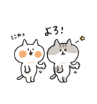 ゆるゆるニャンコのいまどき言葉（個別スタンプ：3）