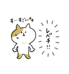 ゆるゆるニャンコのいまどき言葉（個別スタンプ：33）