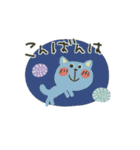 北欧風どうぶつ★省スペース（個別スタンプ：5）