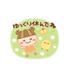 前向き＆気遣い＊毎日使える大人ナチュラル（個別スタンプ：6）