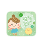 前向き＆気遣い＊毎日使える大人ナチュラル（個別スタンプ：12）