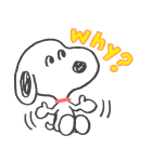 スヌーピー 友だち言葉 （落書きアート）（個別スタンプ：30）
