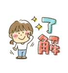 女の子★孫かわいい（個別スタンプ：11）