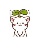 しろねこ♡毎日使う言葉 春（個別スタンプ：37）