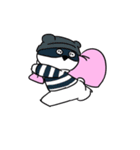 すこぶる動くちびウサギ＆クマ【愛3】（個別スタンプ：6）