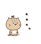 ねこまる【トラシロ】の日常スタンプ（個別スタンプ：34）