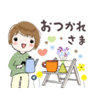 普通に大人女子 ふんわり春（ますます春編)（個別スタンプ：14）
