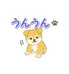 ちびもふ秋田犬 毎日使うスタンプ（個別スタンプ：23）