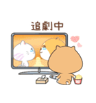 ぷにぷにシバちゃん-日常生活編(中国語版)（個別スタンプ：12）