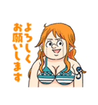 僕とロボコ×ONE PIECEスタンプ！（個別スタンプ：1）