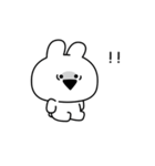 すこぶる動くウサギ【プチ】（個別スタンプ：9）