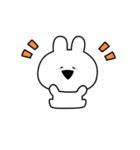 すこぶる動くウサギ【プチ】（個別スタンプ：15）