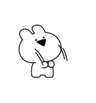 すこぶる動くウサギ【プチ】（個別スタンプ：24）