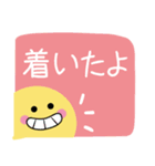 ちらっとニコちゃん♦吹き出しスタンプ（個別スタンプ：29）