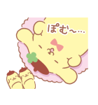 ポムポムプリン みんなでお祝い♪（個別スタンプ：4）