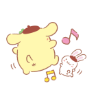 ポムポムプリン みんなでお祝い♪（個別スタンプ：24）