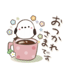 モフモフ詰め。（個別スタンプ：10）