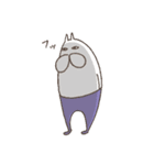 ねこタイツのゆるい微笑み（個別スタンプ：31）