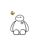 ベイマックス（ほっこり）（個別スタンプ：9）