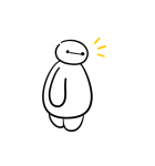 ベイマックス（ほっこり）（個別スタンプ：14）